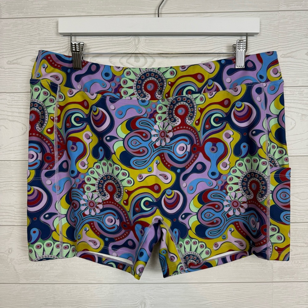 Loudmouth Ladies Active Shorts Mayor of Twinkle Town Size XXL